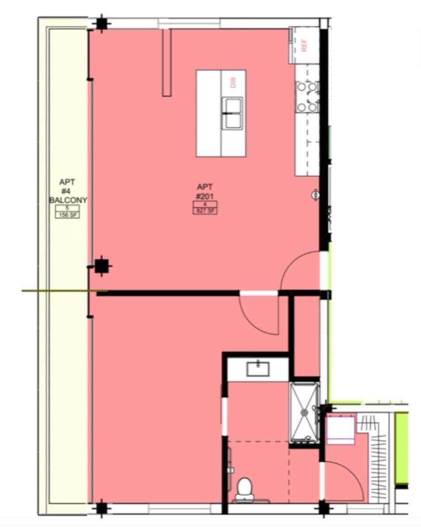 The Wells Apartment - Unit 201 (NB) property image